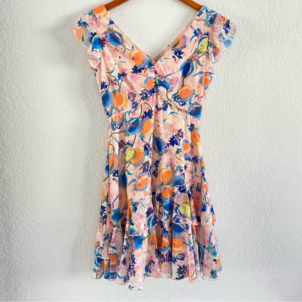 SALONI Floral Multicolor Dress - Picture 2 of 11